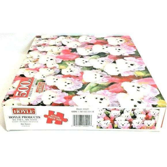 Hoyle Bear Bunch Teddy Bears 500 Pc Jigsaw Puzzle 14 x 18 New Sealed - Picture 4 of 5
